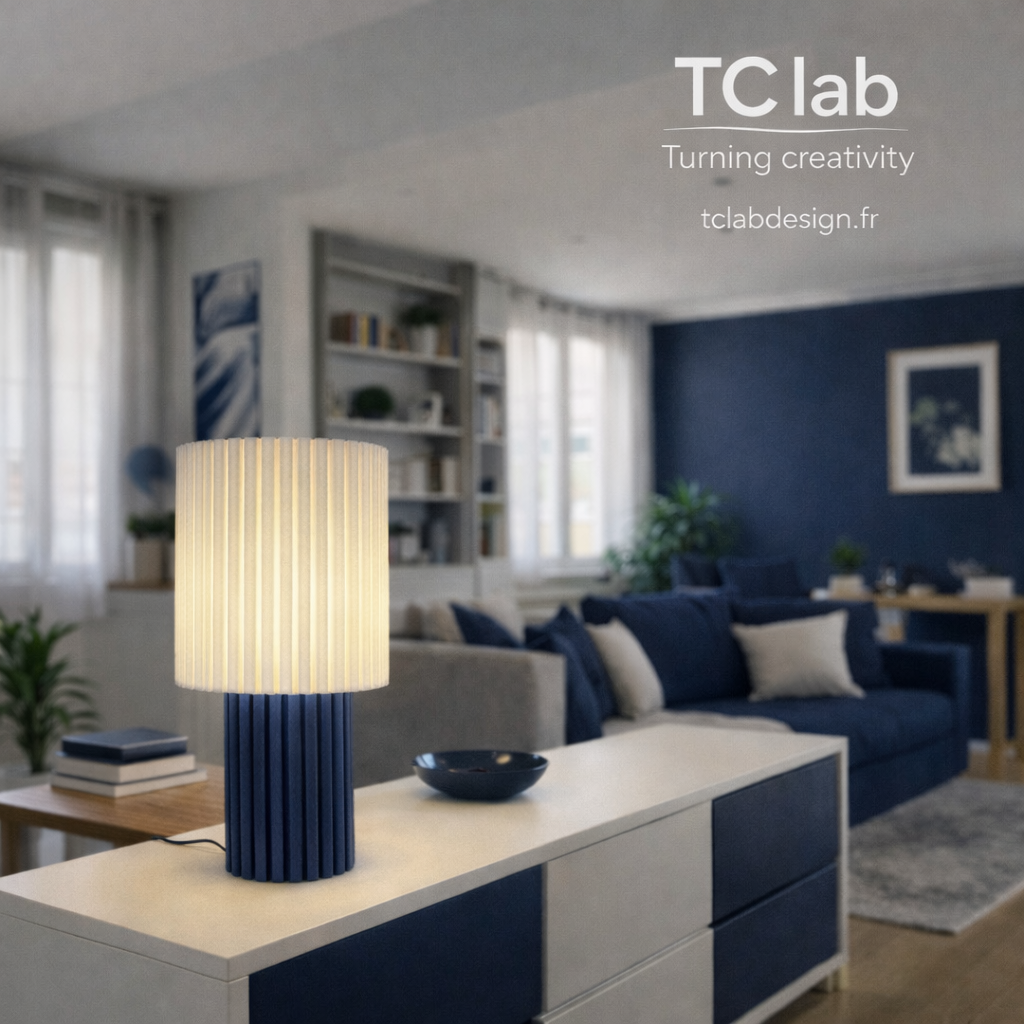 Majesty S – lampe design artisanale | TC Lab Design