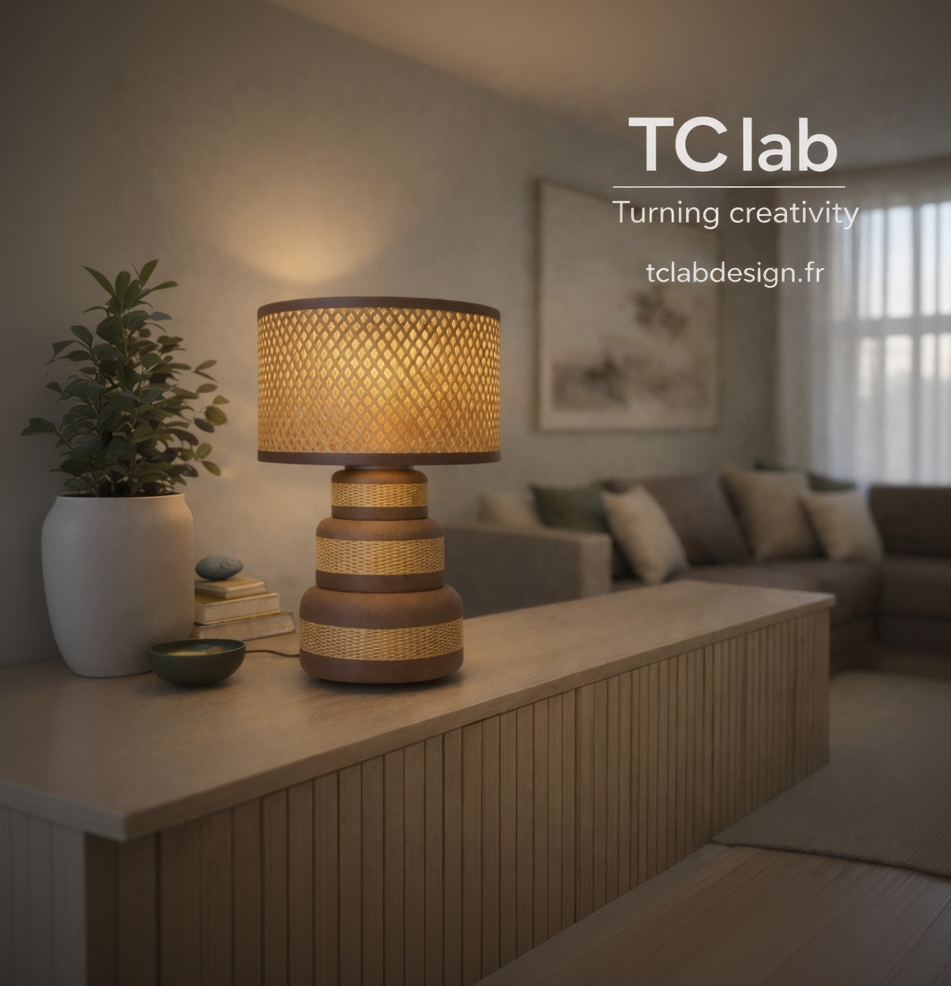 Saffar – lampe design artisanale | TC Lab Design
