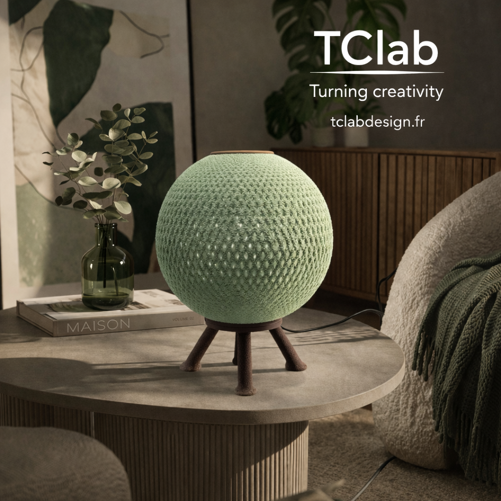 Varuna – lampe design artisanale | TC Lab Design